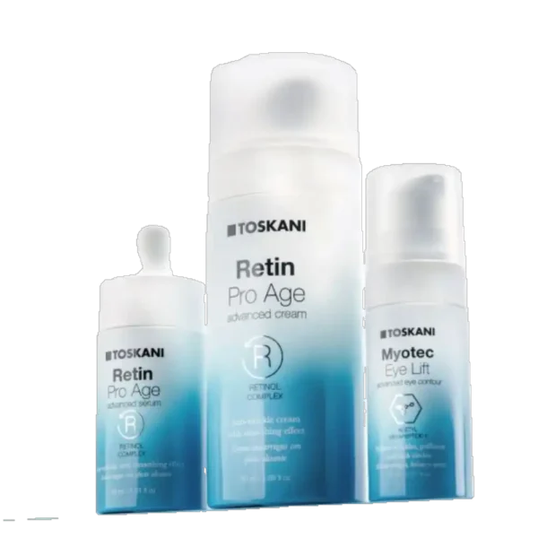 Gift Box Retin serum, cream, Myotec